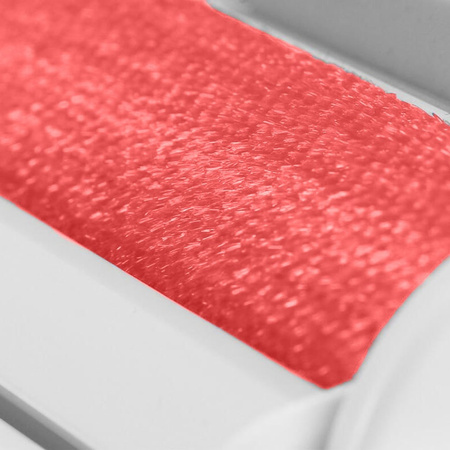 Uniwersalna szczotka do usuwania sierści dla psa kota kanapy ubrań 19.5x18 cm Czerwona