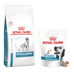 Royal Canin Veterinary VHN Dog Hypoallergenic 2kg Sucha Karma Dla Psów z Nietolerancją Pokarmową + GRATIS Przysmak 230g