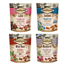 Carnilove Crunchy Snack 4x200g Przysmak Dla Psa Mix Smaków