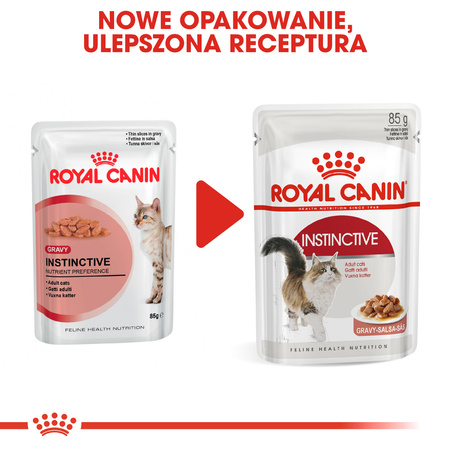 Royal Canin Instinctive FHN Karma Mokra W Sosie Dla Kotów Dorosłych, Wybrednych 85g