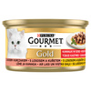 Purina Gourmet Gold Karma Dla Kotów Łosoś I Kurczak W Sosie Z Pomidorami 12x85g