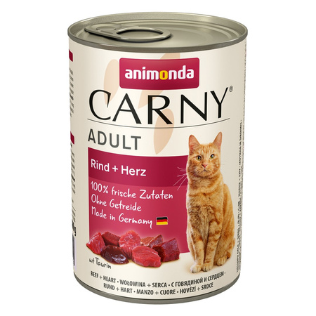 Animonda Carny Adult 12x400g Mokra Karma Dla Dorosłych Kotów Mix Smaków