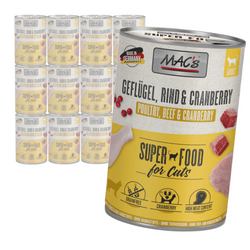 MAC's Cat Mokra Karma Dla Kota Drób Żurawina 12x400g