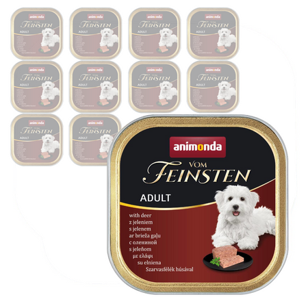 Animonda Vom Feinsten Adult Mokra Karma Dla Psa 11x150g Z Jeleniem