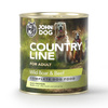 John Dog Country Line Mokra Karma Dla Dorosłych Psów Dzik Z Wołowiną 6x800g