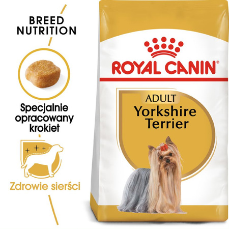 Royal Canin BHN Yorkshire Terrier Adult 1,5kg Karma Sucha Dla Psów Dorosłych Rasy Yorkshire Terrier Do 8 Roku Życia