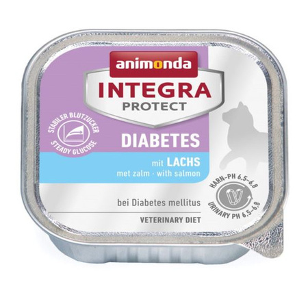 Animonda Integra Protect Diabetes 8x100g Mokra Karma Mix Smaków Dla Kota z Cukrzycą