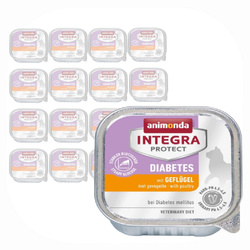 Animonda Integra Protect Diabetes 16x100g Mokra Karma z Drobiem Dla Kota z Cukrzycą