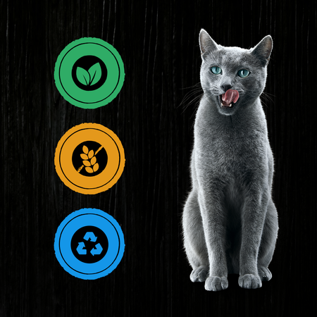 Sheba Nature's Collection 400g Mokra Karma Dla Kotów Koktajl Drobiowy Z Wątróbką I Olejem Z Ryb W Sosie