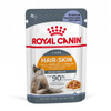 Royal Canin Hair & Skin 24x85g Mokra Karma Dla Kotów Dorosłych w Galaretce Zdrowa Skóra Piękna Sierść
