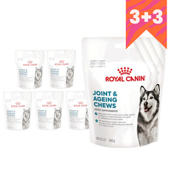 Royal Canin Supplements Dog Joint & Ageing 6x240g Suplementy Dla Psów Dorosłych W Postaci Przysmaków Wspierające Prawidłowe Funkcjonowanie Stawów 3+3 GRATIS