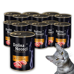 Dolina Noteci Premium dla Kota Kaczka 12x400g CAT