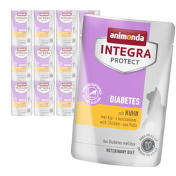 Animonda Integra Protect Diabetes 12x85g Mokra Karma Dla Kota Z Cukrzycą Kurczak