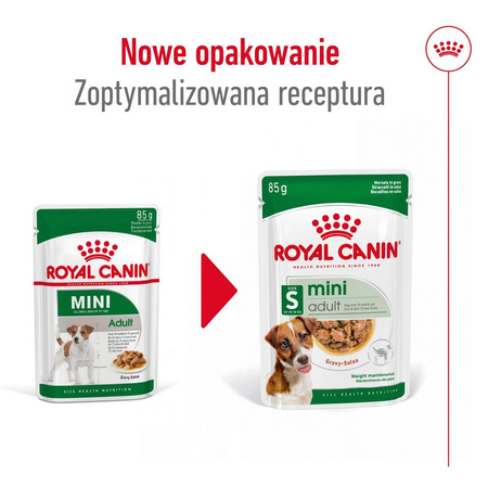 Royal Canin SHN Mini Adult 6x85g Karma Mokra W Sosie Dla Psów Dorosłych Ras Małych