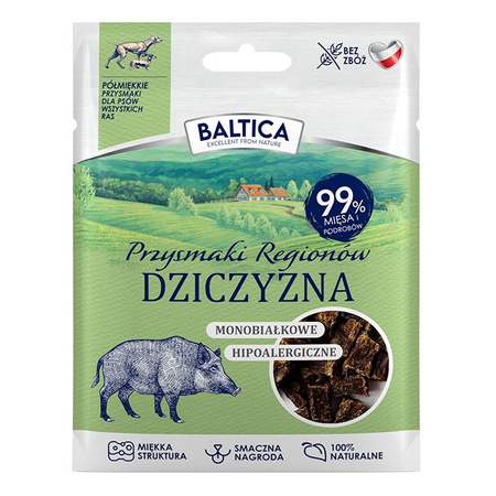 Baltica 6x30g Półmiękki Naturalny Hipoalergiczny Przysmak Treningowy Dla Psa Mix 6 Smaków