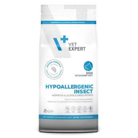 Vet Expert Hypoallergenic Insect Sucha Karma Weterynaryjna Dla Psa Z Owadami 2kg