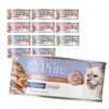 Pet Republic Pure Mokra Karma Dla Kota Mix Smaków W Sosie 12x80g Kurczak Tuńczyk Krewetka