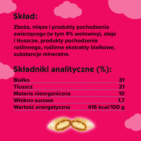 Dreamies zestaw mix 4x60g Przysmaki dla kota
