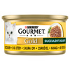 Purina Gourmet Gold z Kurczakiem 48x85g Mokra Karma Dla Kota Succulent Delights