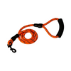 MOCNA SMYCZ DLA PSA ODBLASKOWA 1.2 m POMARAŃCZOWA