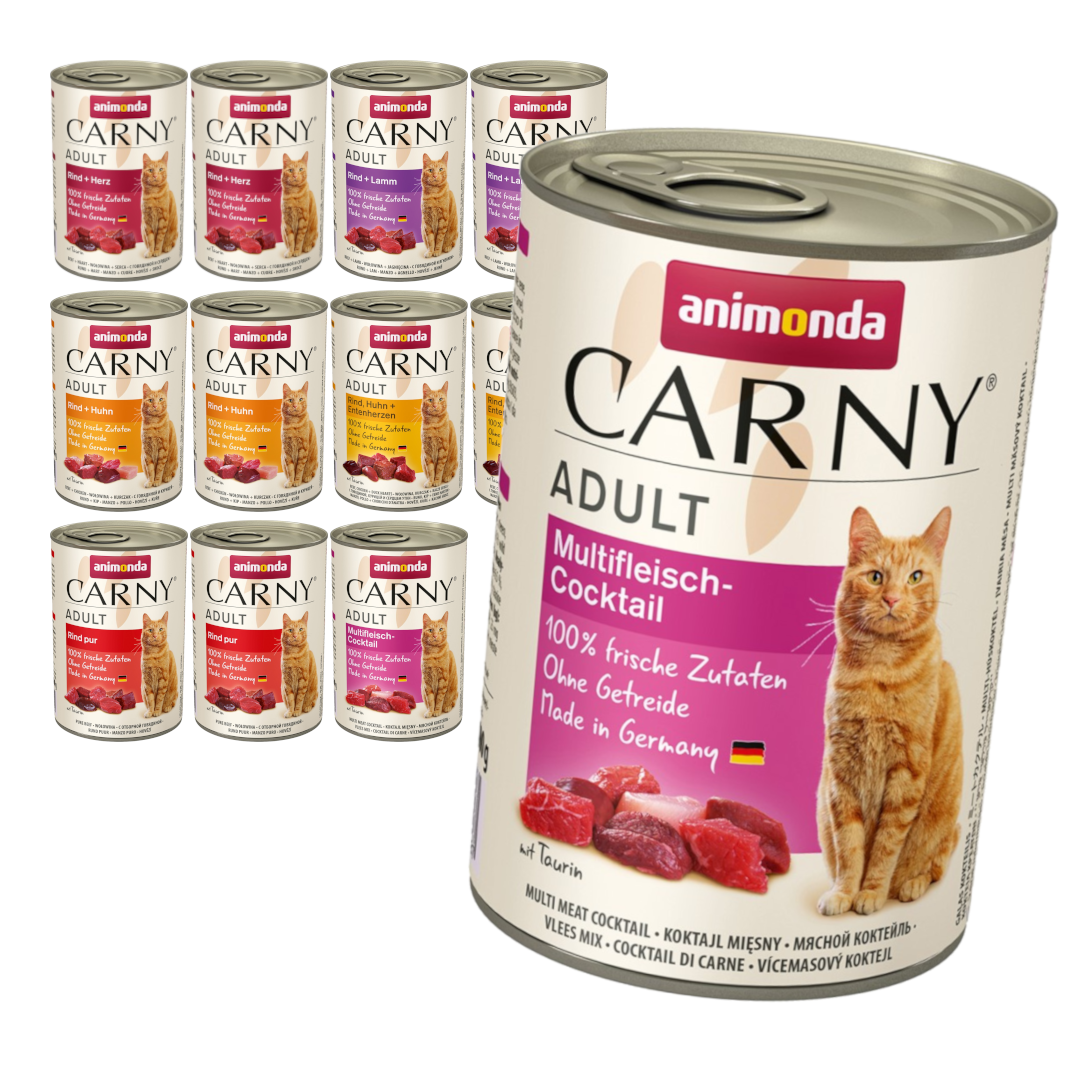 Animonda Carny Adult Mokra Karma Dla Dorosłych Kotów Mix Smaków