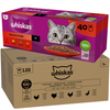 Whiskas Adult 160x85g Mokra Karma Dla Dorosłego Kota Drobiowa Uczta w Galaretce Klasyczne Posiłki w Sosie