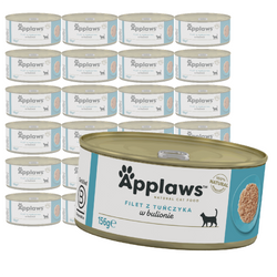 Applaws Cat Mokra Karma Dla Kota 24x156g Filet z Tuńczyka w Bulionie
