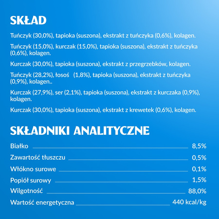 Inaba Cat Churu 240x14g (3360g) Kremowy Przysmak Dla Kota Pasta Mix z Tuńczykiem i Kurczakiem