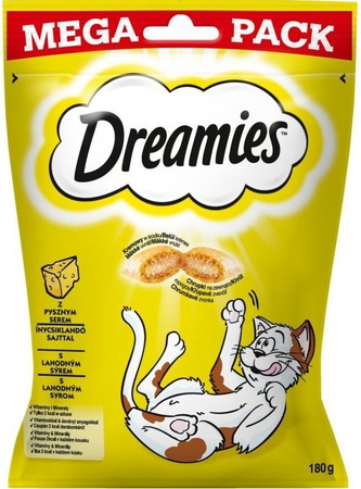 Dreamies z Pysznym Serem Mega Pack 4x180g Przysmaki dla kota