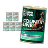 John Dog Country Line Mokra Karma Dla Dorosłych Psów Z Wieprzowiną 6x400g