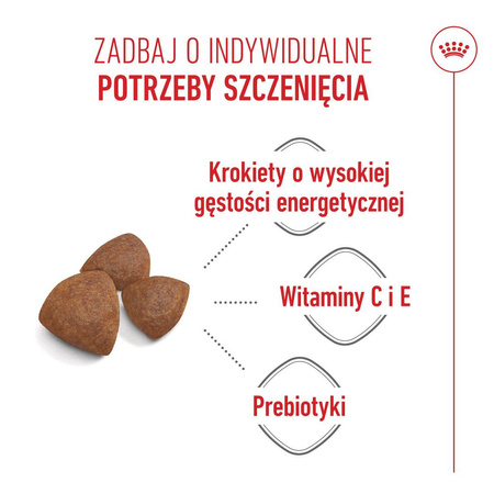 Royal Canin Medium Starter Mother&Babydog 15kg Karma Sucha Dla Suk W Ciąży I Okresie Laktacji Oraz Szczeniąt Ras Średnich