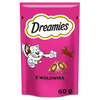 Dreamies Przysmaki Dla Kota 6x60g Chrupiące Paszteciki z Nadzieniem Mix 6 Smaków