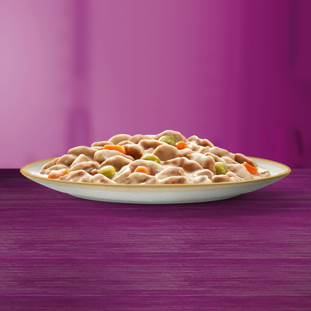 Whiskas Adult 48x85g Kremowe Wariacje Mokra Karma Pełnoporcjowa Dla Dorosłych Kotów W Sosie