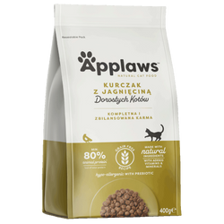 Applaws Cat 400g Bezzbożowa Sucha Karma Dla Kota z Kurczakiem i Jagnięciną