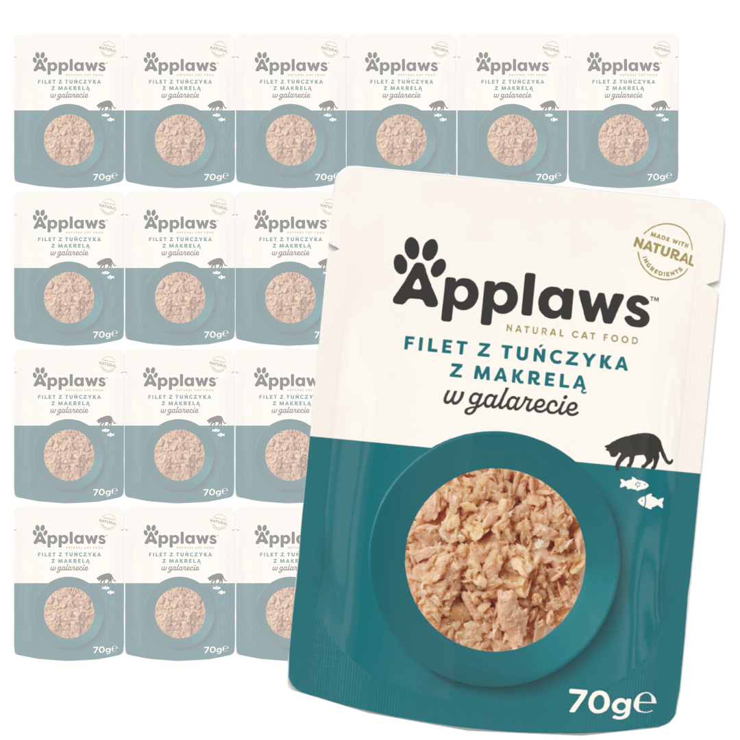 Applaws Cat Mokra Karma Dla Kota 70g Filet z Tuńczyka z Makrelą w Galaretce
