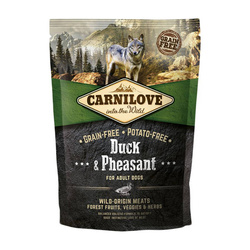 CARNILOVE DUCK & PHEASANT FOR ADULT 1,5KG - sucha karma dla psa z kaczką i bażantem