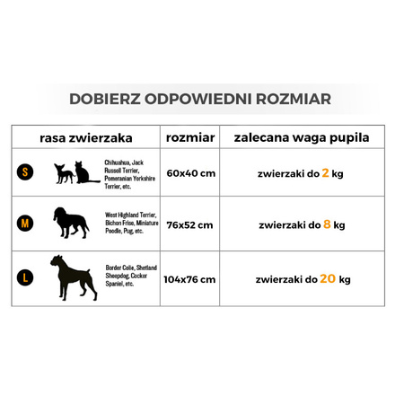 Pluszowy kocyk dla psa kota królika, legowisko rozmiar M 76x52 cm Białe
