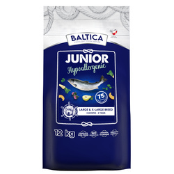 Baltica Junior L/XL 12kg Hipoalergiczna Sucha Karma Z Łososiem Dla Szczeniąt Dużych i Olbrzymich Ras