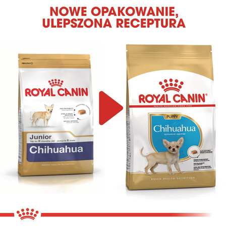 Royal Canin BHN Chihuahua Puppy 1,5kg Karma Sucha Dla Szczeniąt Do 10 Miesiąca Rasy Chihuahua