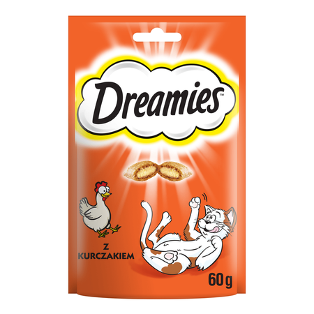 Dreamies zestaw mix 4x60g Przysmaki BEZ KURCZAKA dla kota