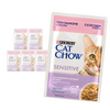 Purina Cat Chow Sensitive 6x85g Mokra Karma Dla Kota z  Łososiem i Cukinią w Sosie