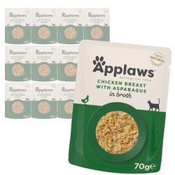 Applaws Cat Mokra Karma Dla Kota 12x70g Kurczak Ze Szparagami W Bulionie