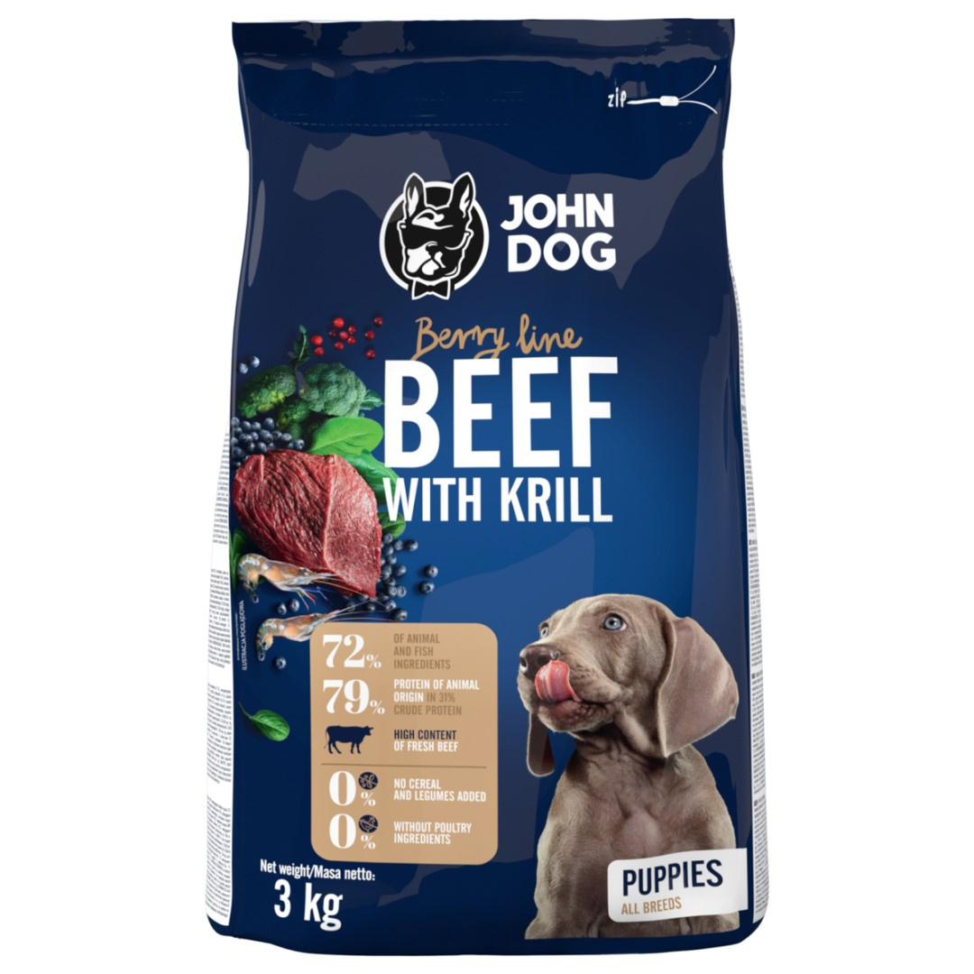 John Dog Berry Wołowina z Krylem
