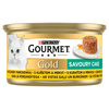 Purina Gourmet Gold z Kurczakiem i Marchewką 48x85g Mokra Karma Dla Kota Savoury Cake