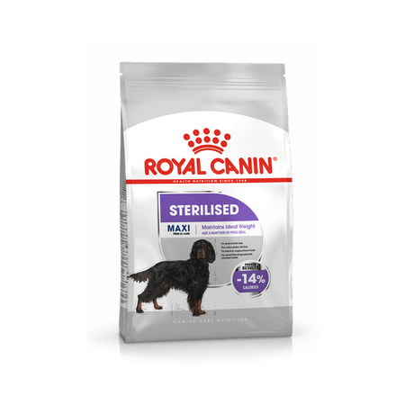 Royal Canin Maxi Sterilised Karma Sucha Dla Psów Sterylizowanych Ras Dużych 3kg + Pasztet 12x85g