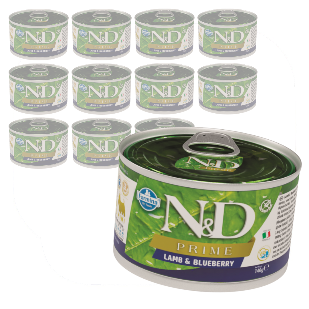 Farmina N&D Dog Prime Lamb Blueberry Mokra Karma Dla Psa Jagnięcina I Borówka