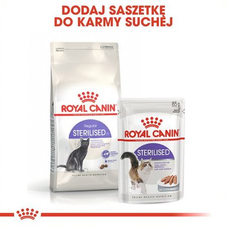 Royal Canin Sterilised 4kg Sucha Karma Dla Kotów Dorosłych Sterylizowanych