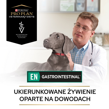 Purina Pro Plan Veterinary Diets Canine EN Gastrointestinal Sucha Karma Dla Psa 1,5kg Zaburzenia Trawienia