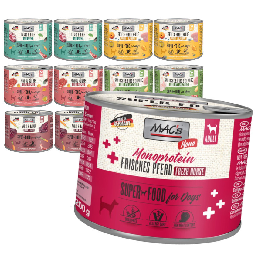 MAC's Dog Mokra Karma Monoproteinowa Z Koniną