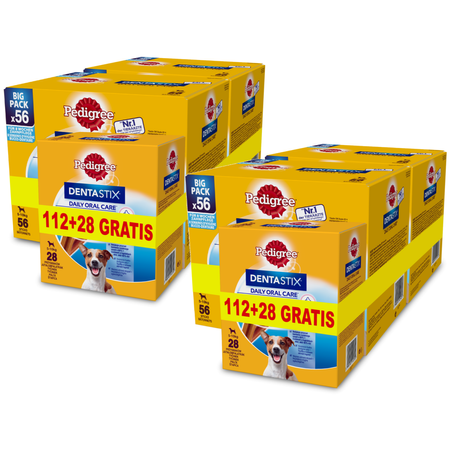 PEDIGREE DentaStix Małe Rasy 224szt + 56szt GRATIS (280szt) Gryzak Dentystyczny Dla Psa